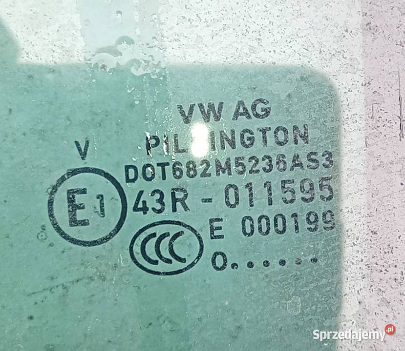 VW Tiguan Seat Terraco szyba tylna lewa osobowe Przeźmierowo sprzedam