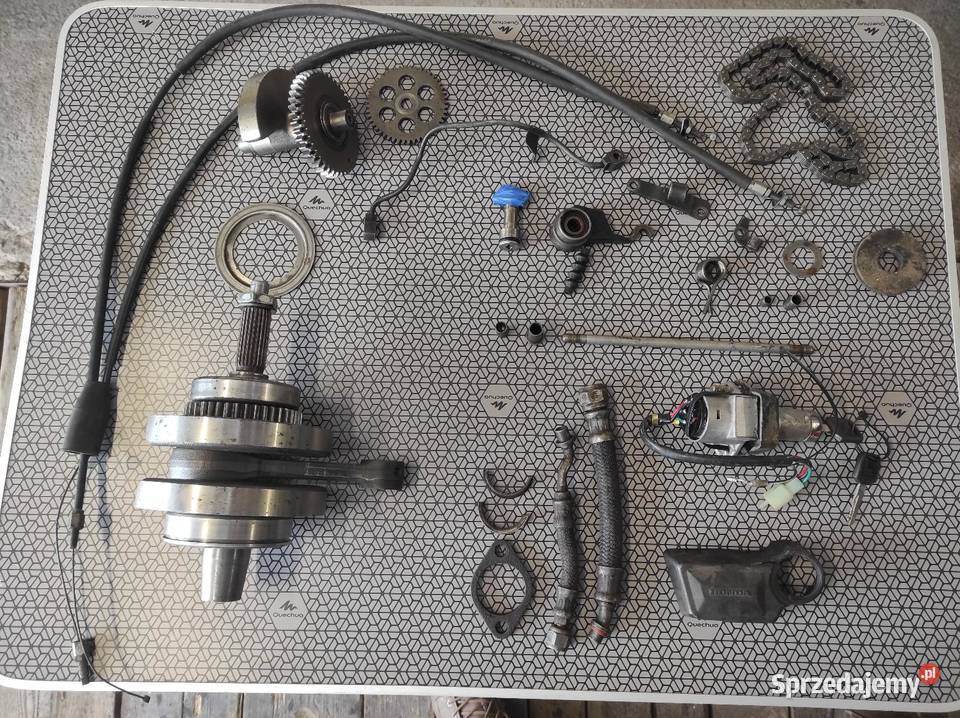 Honda xl600r xl250r części wał silnik błotnik Pozostałe Jawor