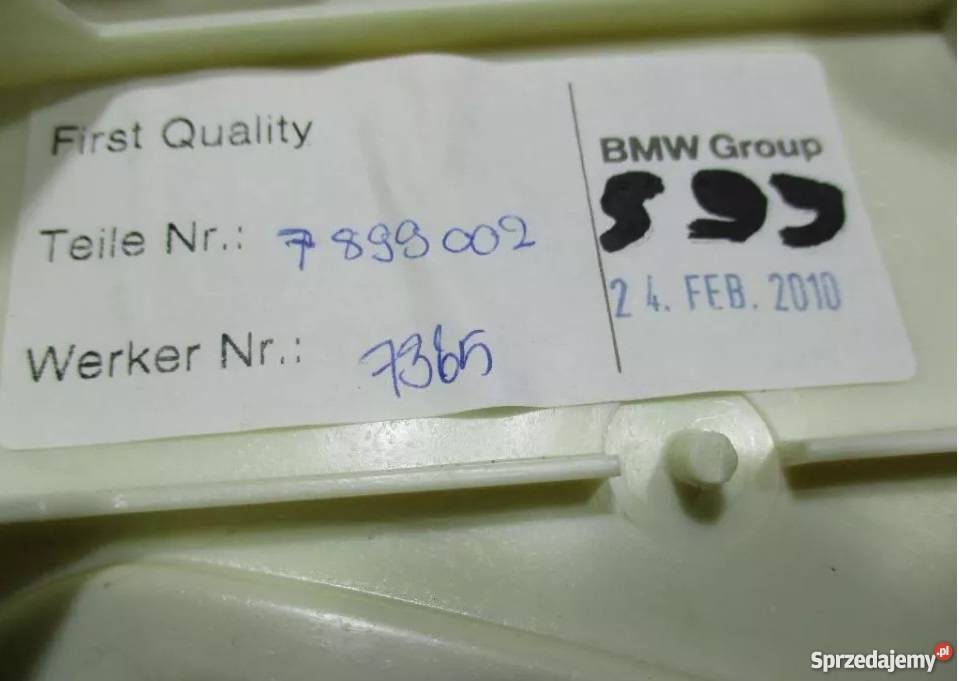 BMW E63 OSŁONA SŁUPKA PRAWA ŚRODEK Nowy Tomyśl