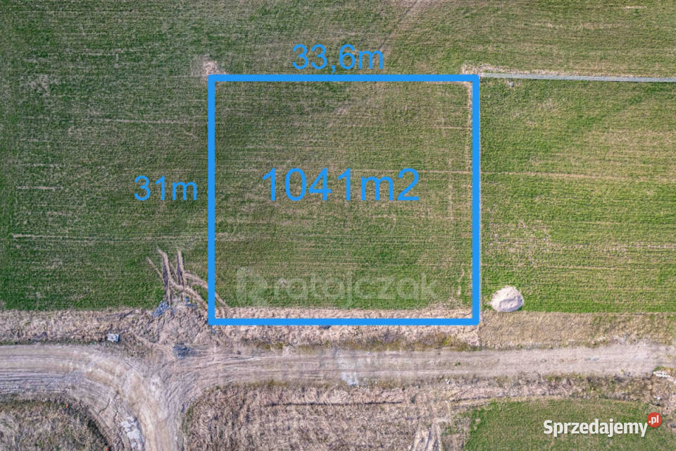 Grunt 1041m2 Milwino sprzedam