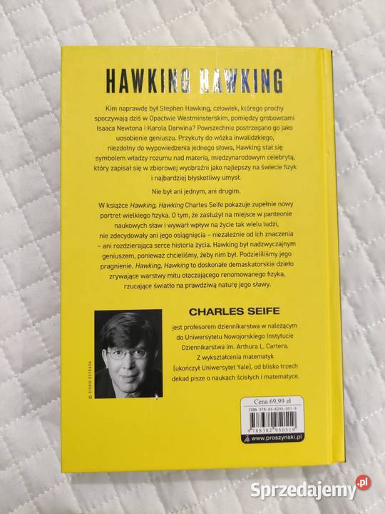 Hawking Hawking Geniusz i celebryta
Seife Poradniki, albumy i reportaże sprzedam