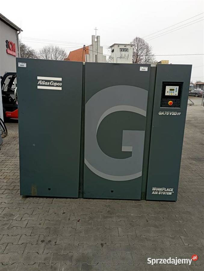 Sprężarka śrubowaAtlas Copco GA75VSDFF75