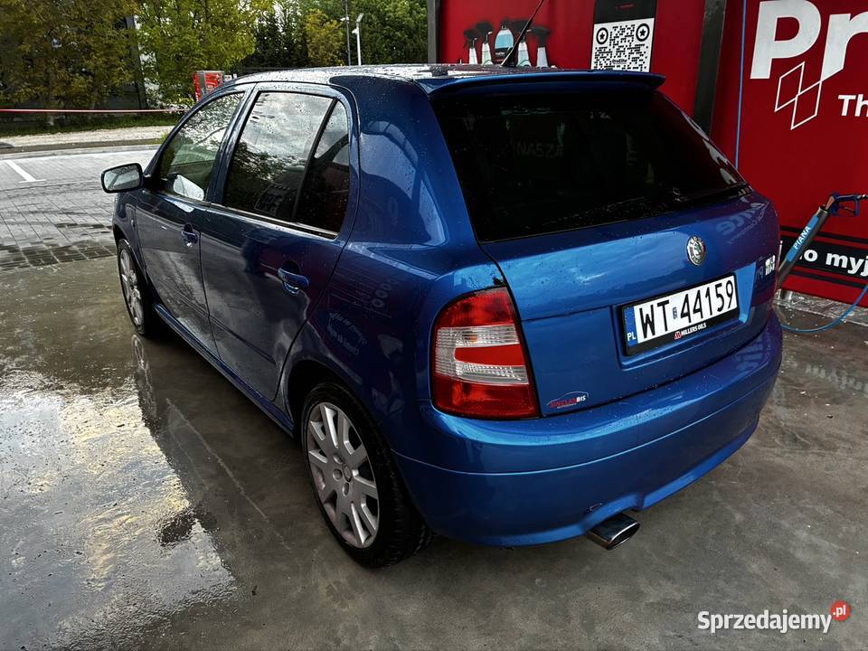 Skoda Fabia VRS Special Edition 074100 2007 aluminiowe felgi mazowieckie Warszawa