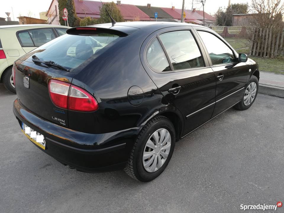 Seat Leon Czarny Klimatyzacja Serwisowany Dubeczno