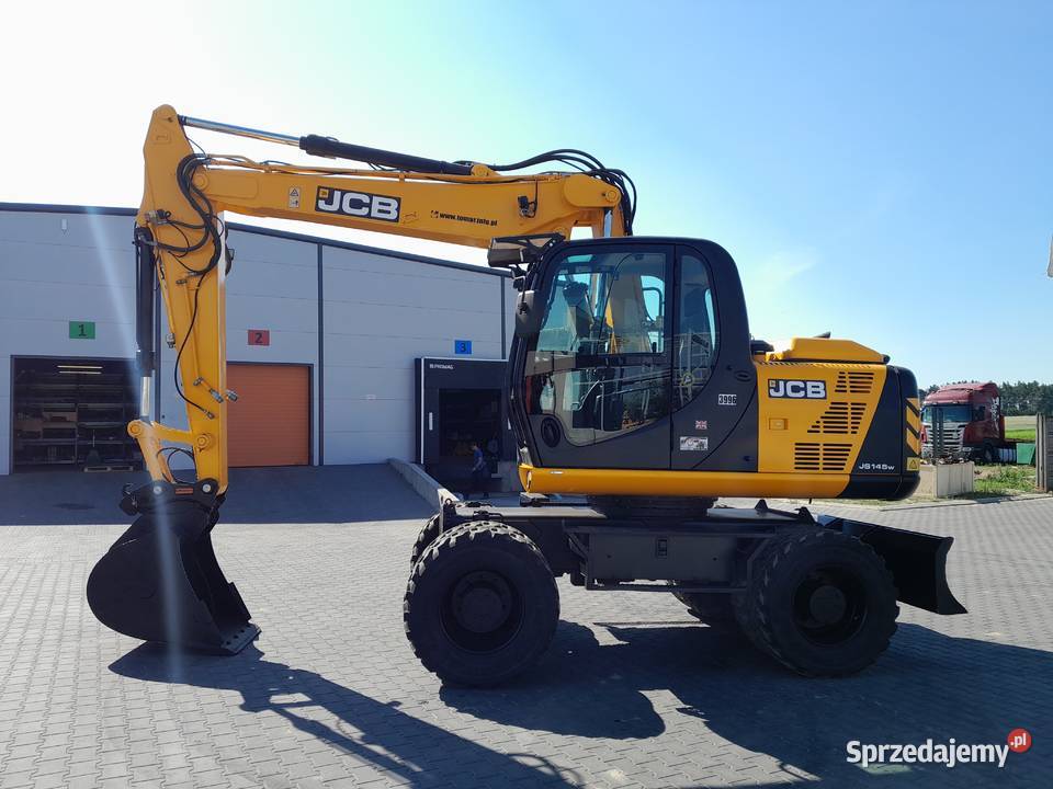 KOPARKA KOŁOWA 15 TON JCB JS15W CAT VOLVO Kabina Koparki wielkopolskie Krotoszyn
