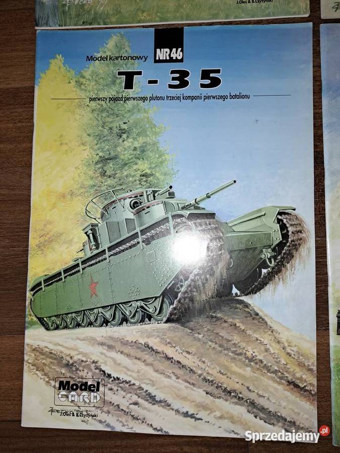Modele kartonowe 4 Duże skala 125 T35 Panzer Bielsko-Biała