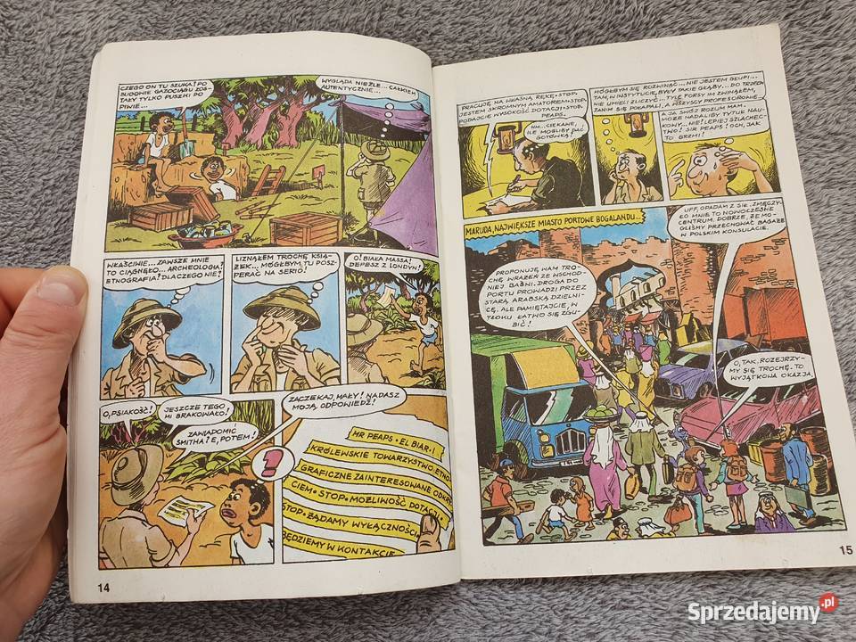 W Pogoni Czarnym Kleksem wydanie 1 1986 pomorskie Gdynia