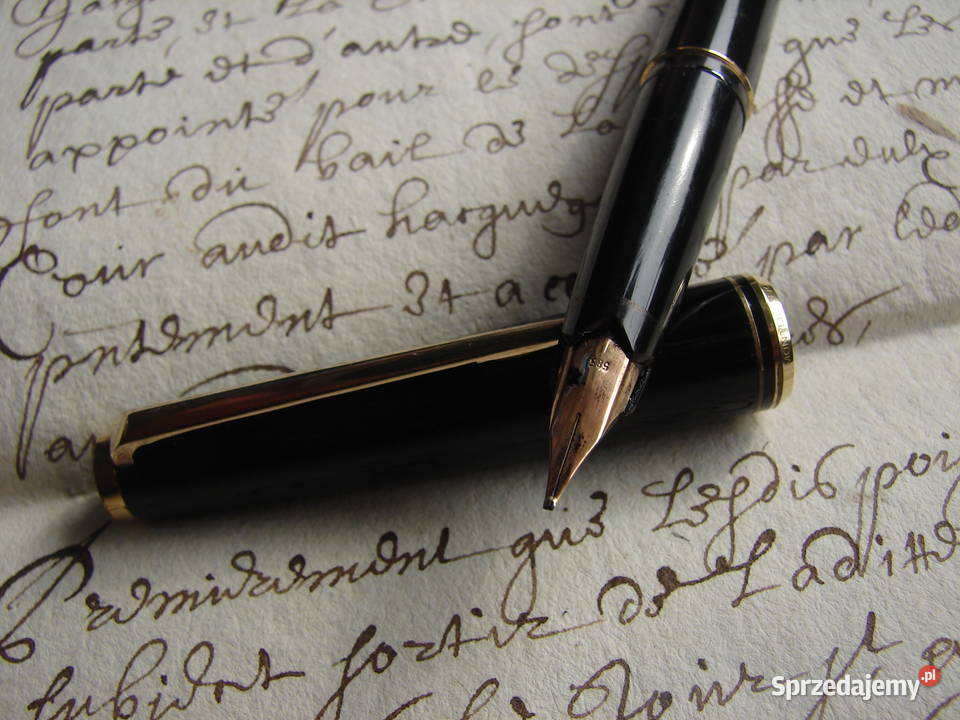 Montblanc 221 stare pióro wieczne Pozostałe Warszawa