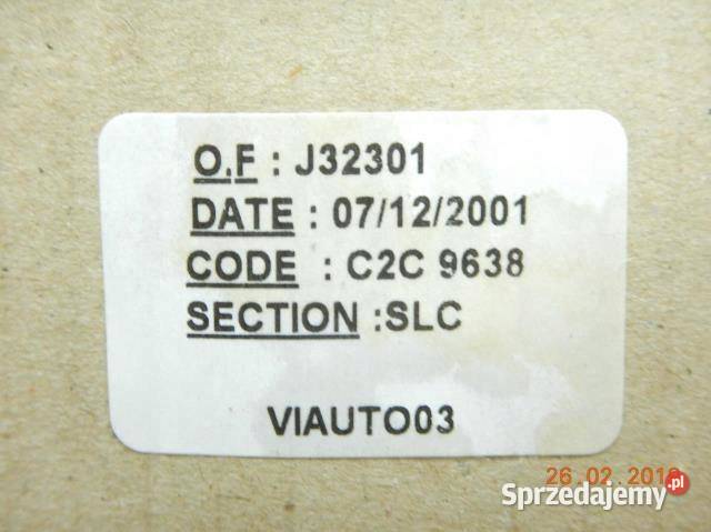 OSŁONA TAPICERKA KANAPY TYŁ JAGUAR XTYPE 0208