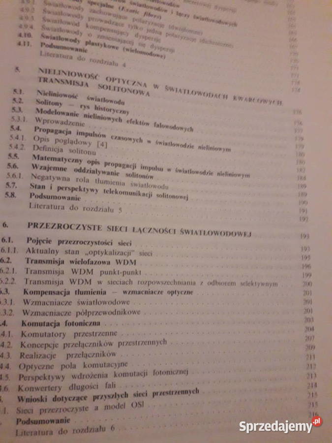 Książka Łączność Światłowodowa Staszów sprzedam