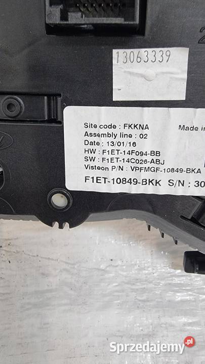 ZEGARY LICZNIK FORD FOCUS III MK3 LIFT 15TDCI