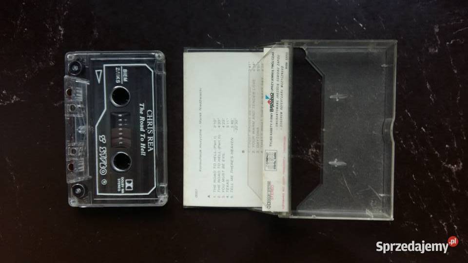 Kaseta magnetofonowa Chris Rea The road to hell Siemiatycze