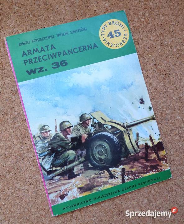 W Armata przeciwpancerna wz 36 Konstankiewicz Warszawa