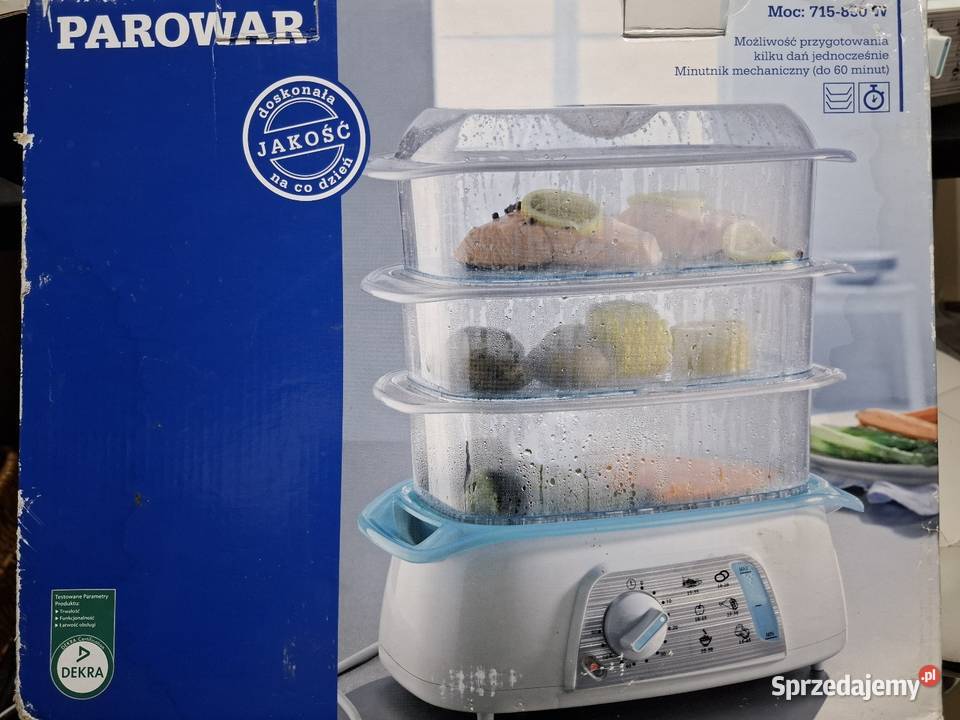 Parowar 850W 3 tace gotowanie na parze małopolskie Kraków