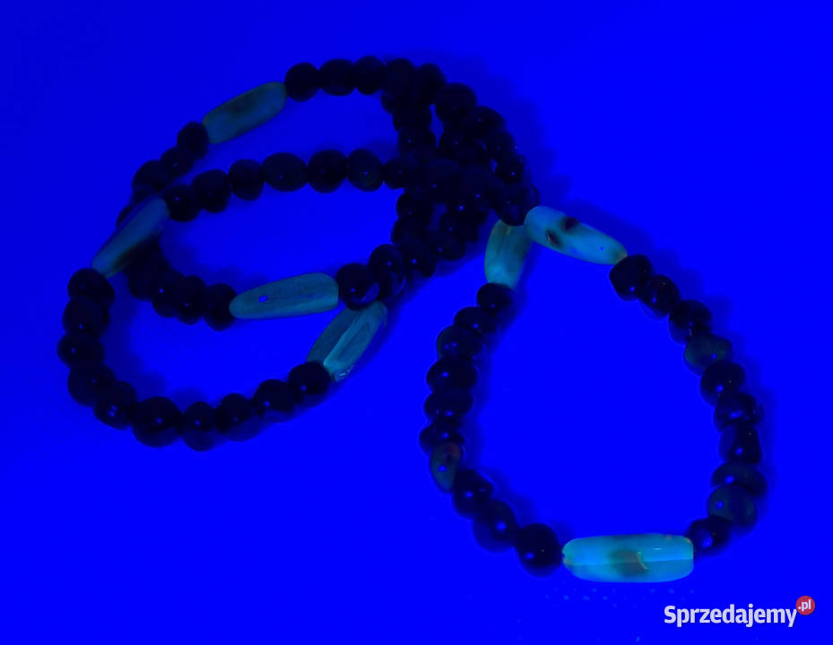 Korale bursztyn bałtycki baroczek koniakowy ryż Korale Warszawa