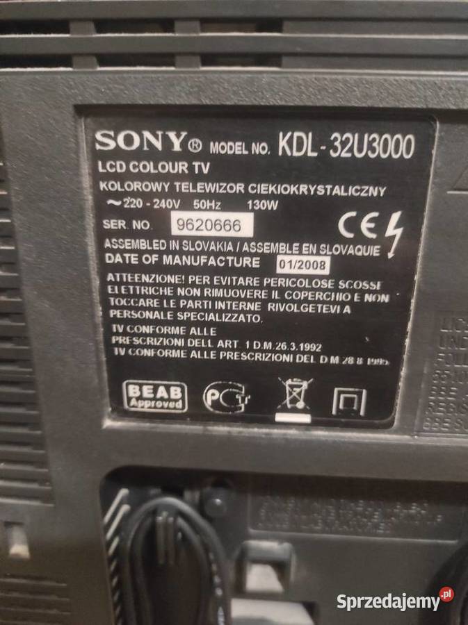 telewizor Sony 32 cale sprawny Kraków