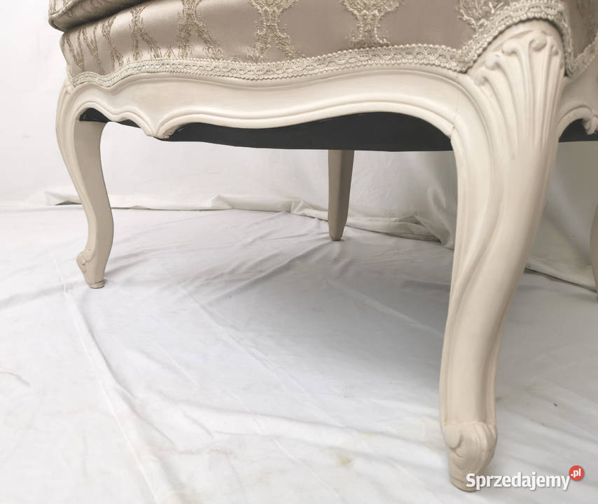 Fotel antyk shabby chic malowany Warszawa