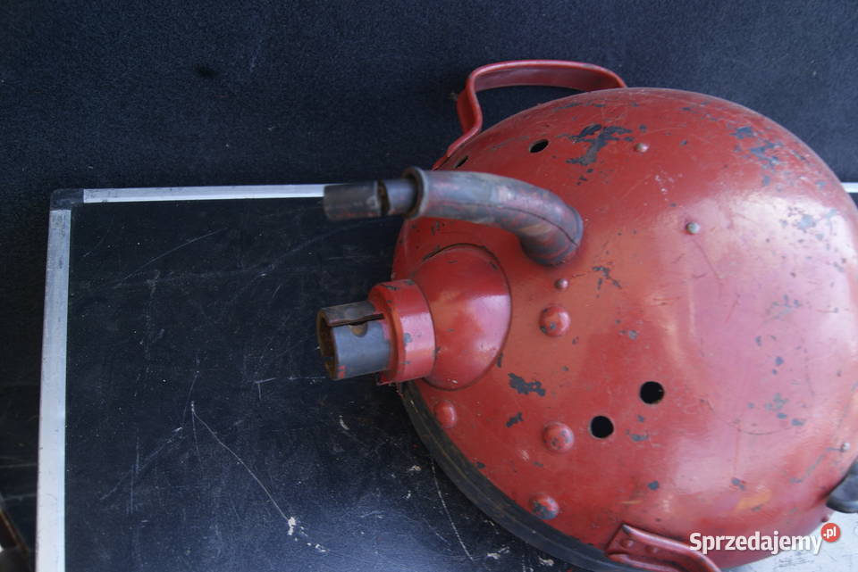 STRAŻ POŻARNA HALOGEN SZPERACZ STARA LAMPA śląskie