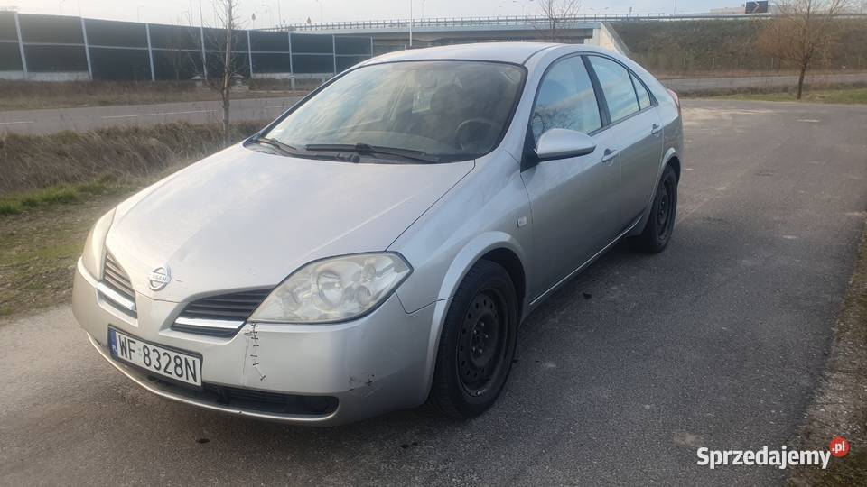 Nissan Primera P12 19dCi 196k bez wkładu ASR (kontrola trakcji) Warszawa
