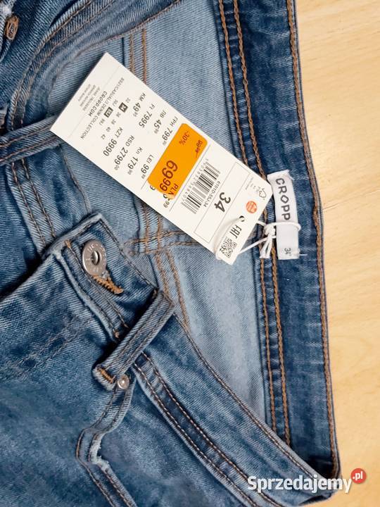 34 XS Cropp nowe spodnie damskie Cropp Moda i Styl Braniewo