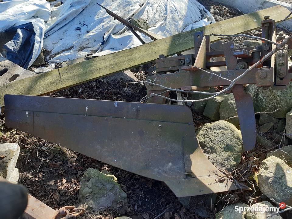 Pług łąkowy do głębokiej orki nieużytków nieuszkodzony Puck