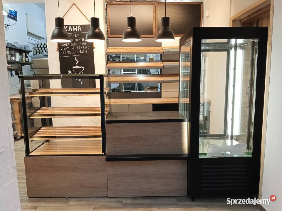 Witryna cukiernicza neutralna lada sprzedaży Sklep Szczecin