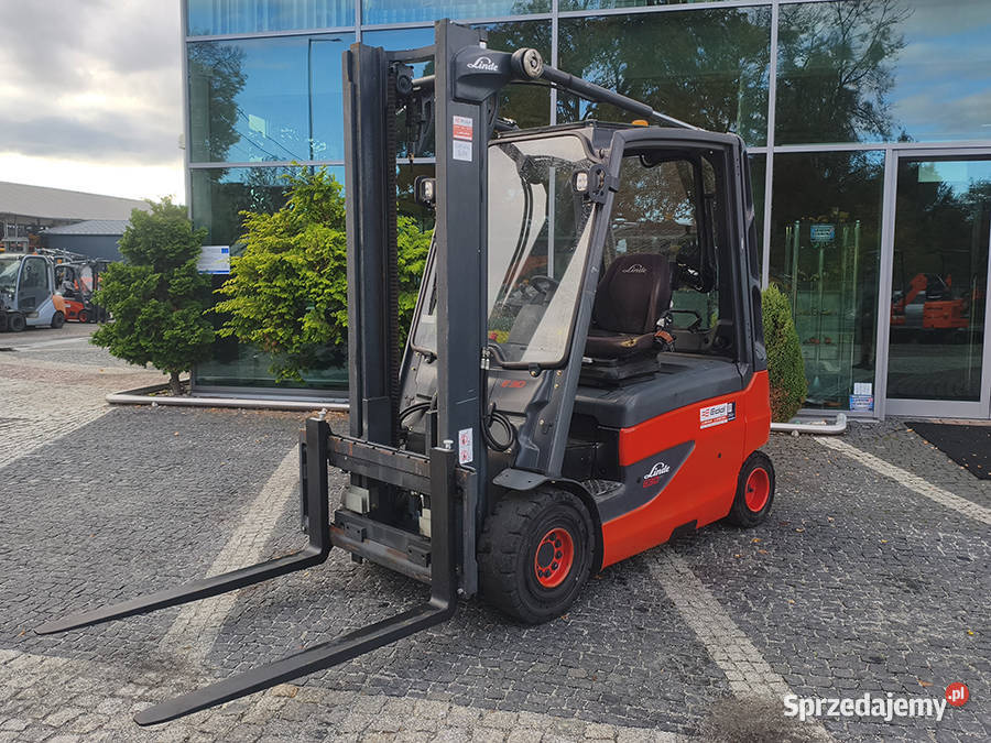 Wózek widłowy elektryczny Linde E30L01 3t duplex Wózki widłowe małopolskie Kęty