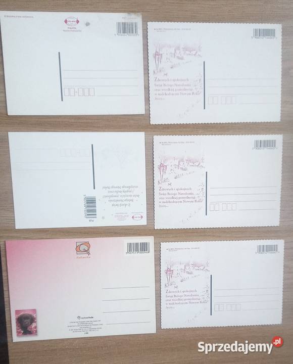 Pocztówki z lat PRL Pocztówki i karty telefoniczne Warszawa