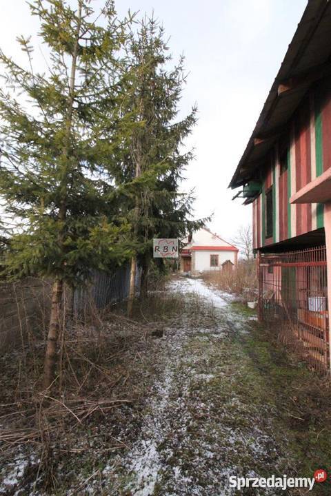 Okazja Dom z budynkiem gospodarczym na 37 a asfalt małopolskie Maszkienice