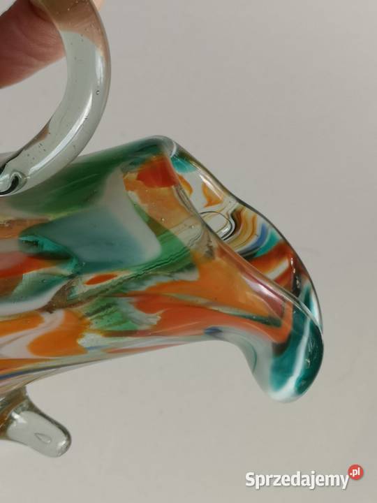 Wazon Sękacz PRL Porcelana i szkło Toruń