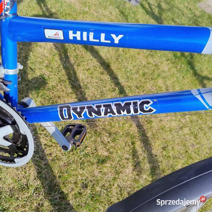 Sprawny niebieski Rower koła 26 x 2125 Mosty