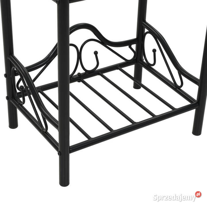 Stoliki nocne 2 stal i hartowane szkło 45x305x60 Warszawa