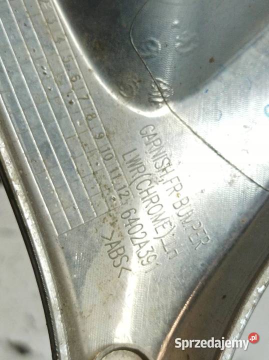 KRATKA ZDERZAKA LEWY PRZÓD LIFT 6402A391 sprzedam