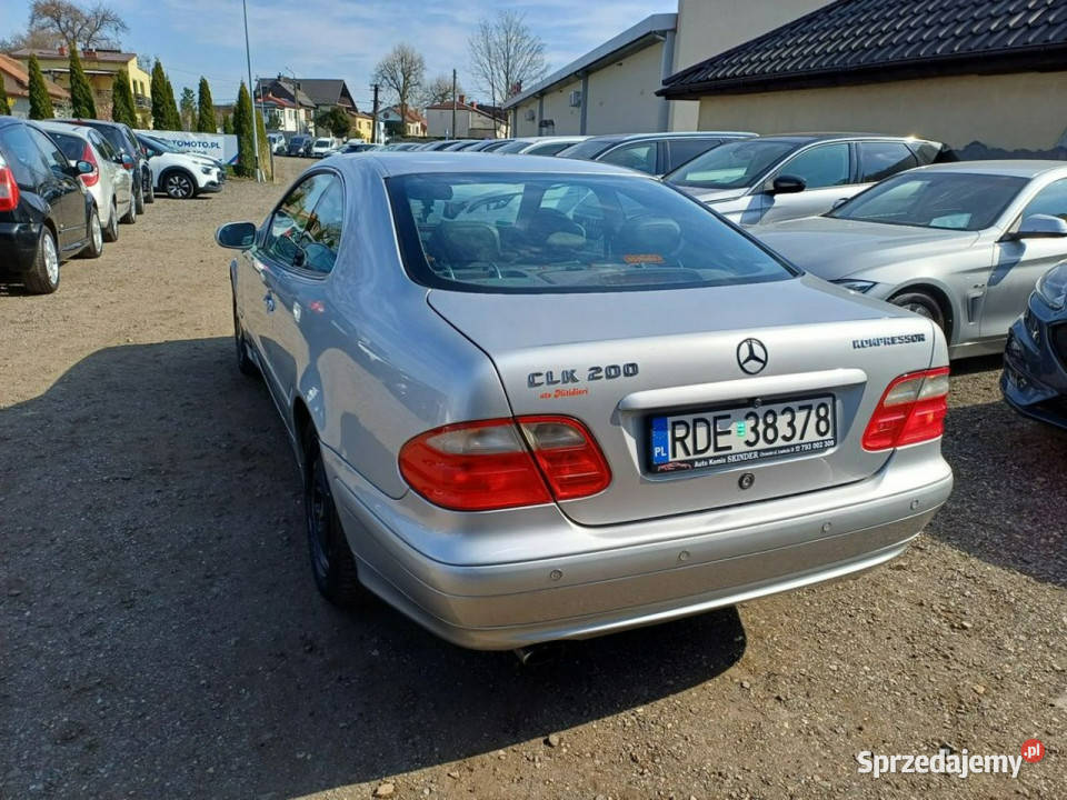 Mercedes CLK 200 Kamera Alu Klima Skóra El małopolskie