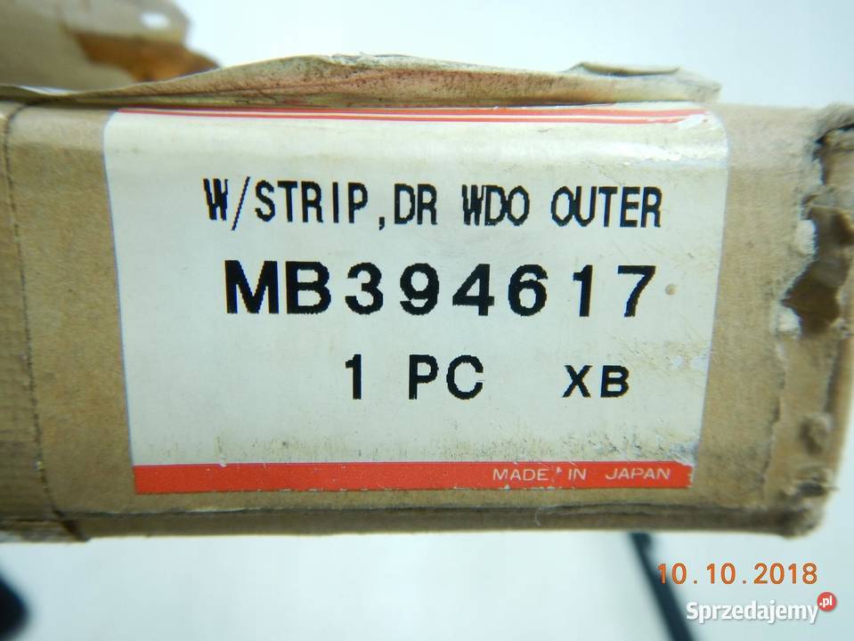 LISTWA SZYBY DRZWI MITSUBISHI CANTER
