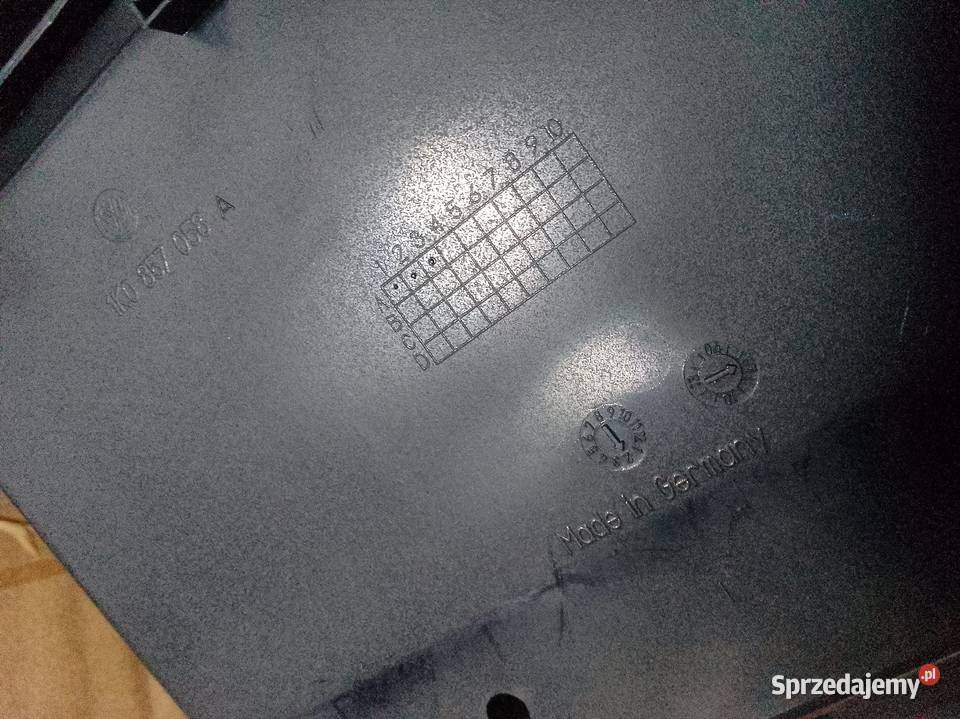 Pułka schowek radia VW Golf V Jetta Caddy Cewice
