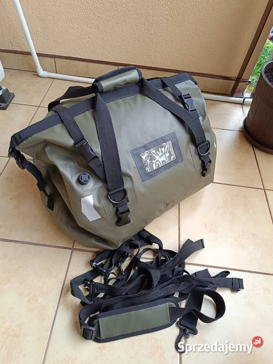 Torba motocyklowa 40l zielona nowa Pruszków sprzedam