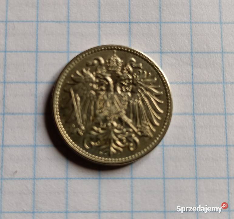 10 HALERZY 10 HELLER 1915 AUSTROWĘGRY Piszczac