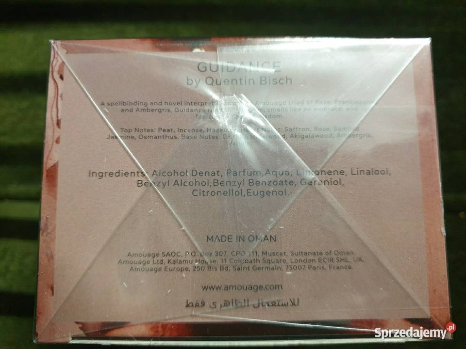 Amouage Guidance woda perfumowana unisex 100 ml Radom