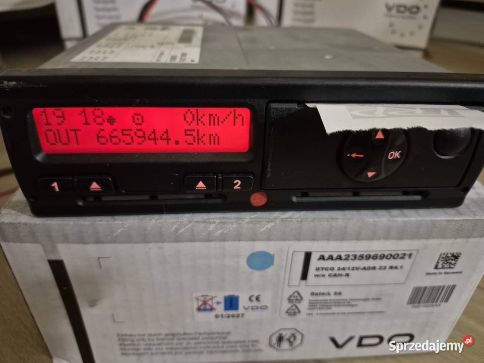 Tachograf Vdo DAF XF Obłotne