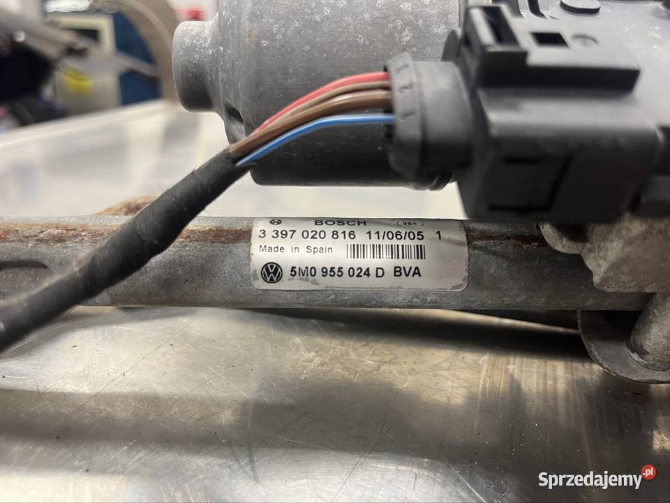 Mechanizm wycieraczek vw golf 5 plus lewy Włoszczowa