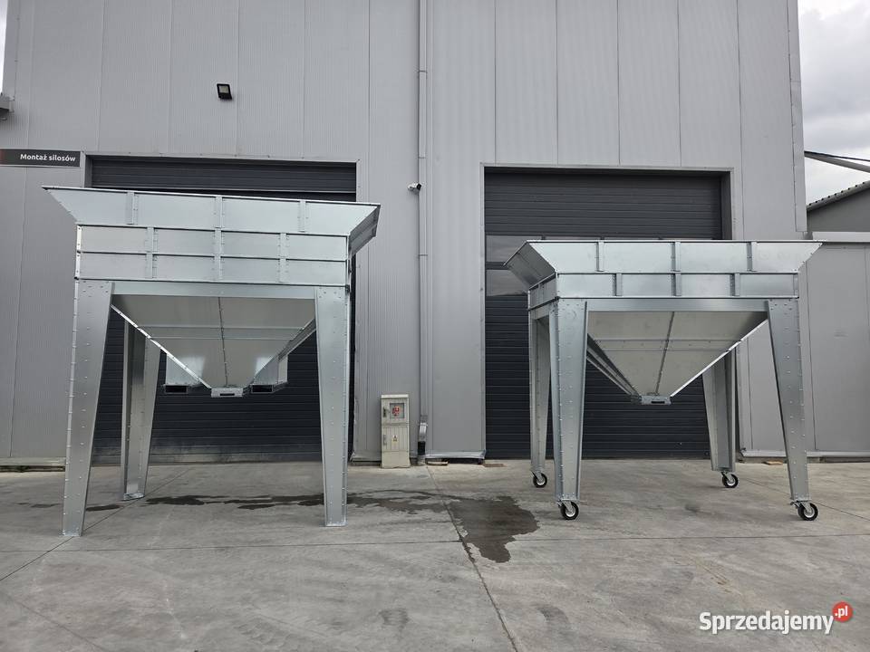Kosz zasypowy przeładunkowy do zboża i Partynia