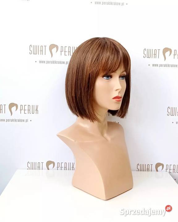 Peruka termoodporna bob z grzywką BuskoZdrój Zdrowie i Uroda świętokrzyskie Busko-Zdrój