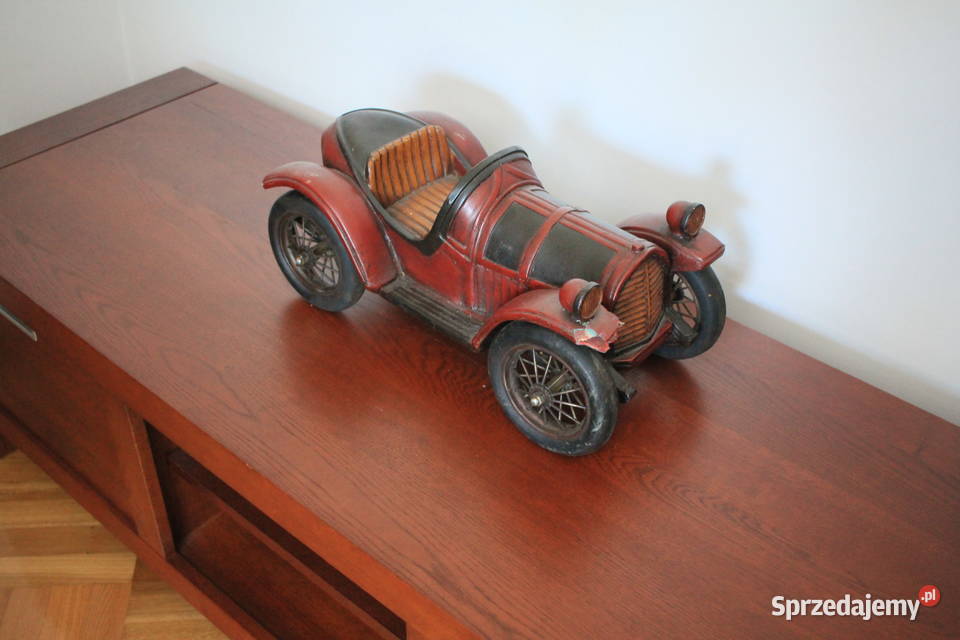 Drewniany samochodzik STYLOWY Dekoracje i ozdoby Góra sprzedam