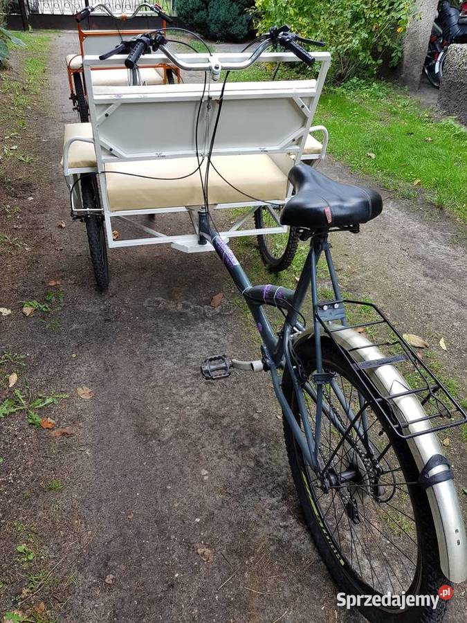 EkskluzywnyNowyDo pracyrekreacjiRower riksza Biznes i Przemysł Barlinek sprzedam