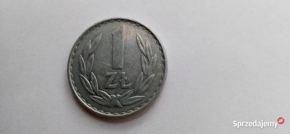 Moneta 1 zł. P.R. L. 77r.