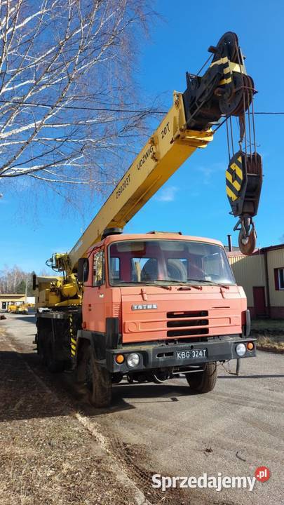 żuraw dźwig tatra 20 ton śląskie Jaworzno