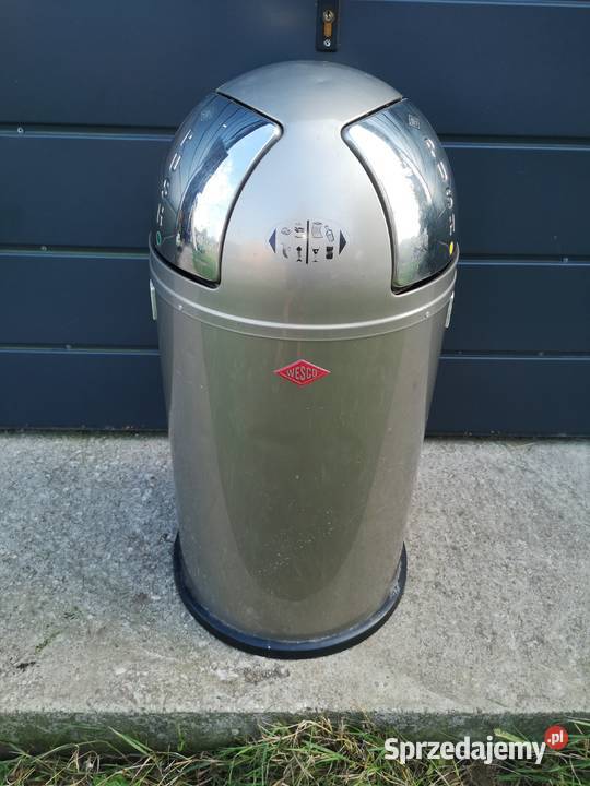 Wesco kosz na śmieci szary 50l Kosze na śmieci Kosze i worki na śmieci Aleksandrów Łódzki