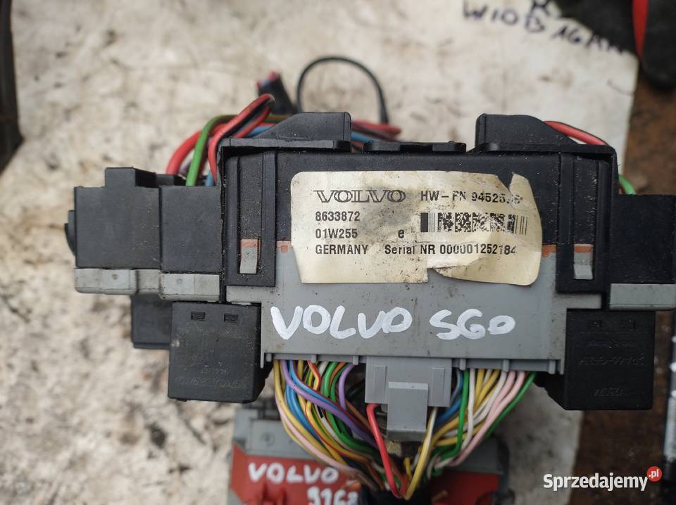 VOLVO S60 I skrzynka bezpieczników moduł 8633872 Kielce
