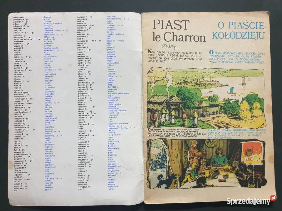 O Piaście Kołodzieju Piast le Charron Grzegorz Komiksy Gdynia